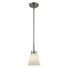 Trans Globe 71800 BN - 1LT MINI PENDANT-FLARED GLASS-